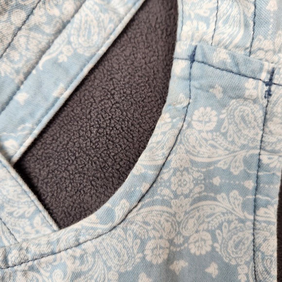 Wrangler Retro Americana Rodeo Raw Hem Cross Back Tank Top Large‎ Blue Bandana - Picture 2 of 10